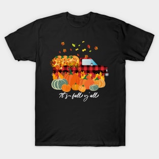 It's Fall Y'all Pumpkins T-Shirt